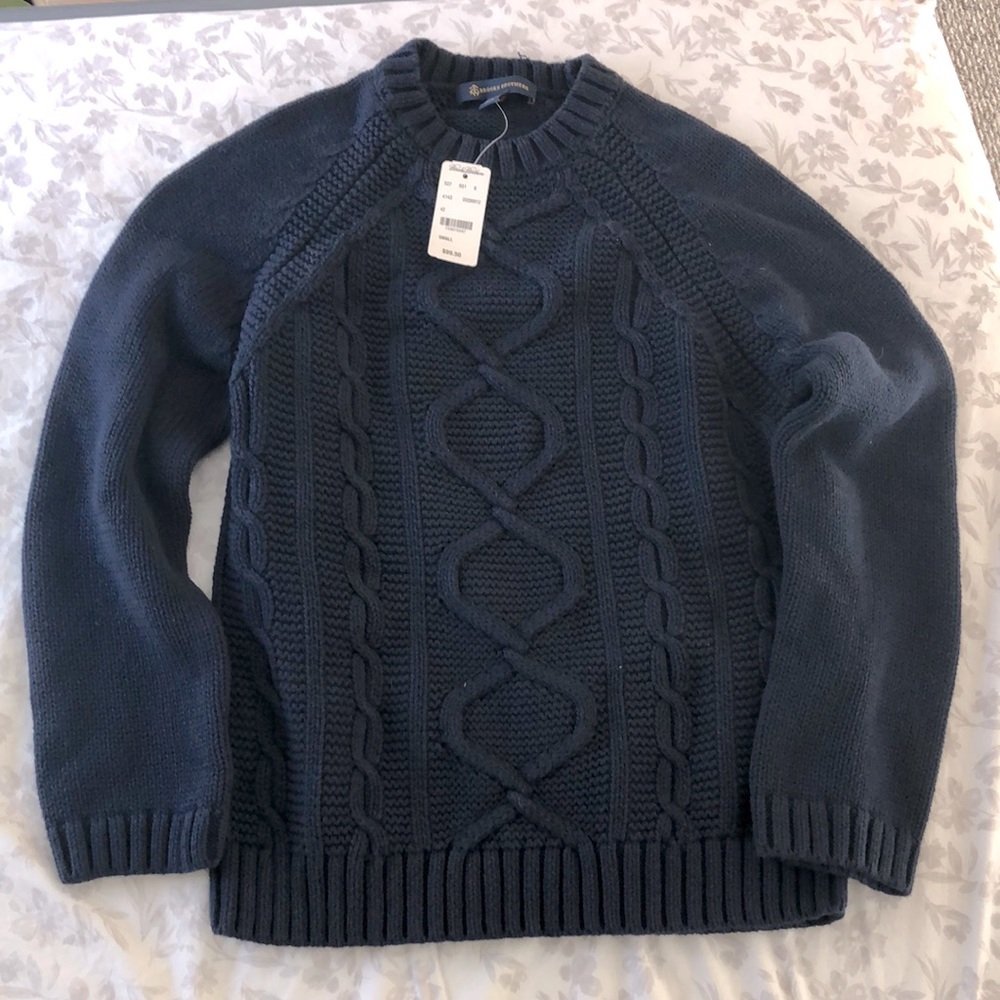 Brooks Brothers Cable Knit Sweater